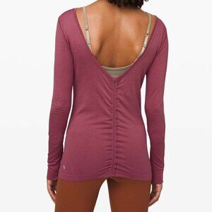 Lululemon Swiftly Speed Long Sleeve *Flow - 12 Plumful